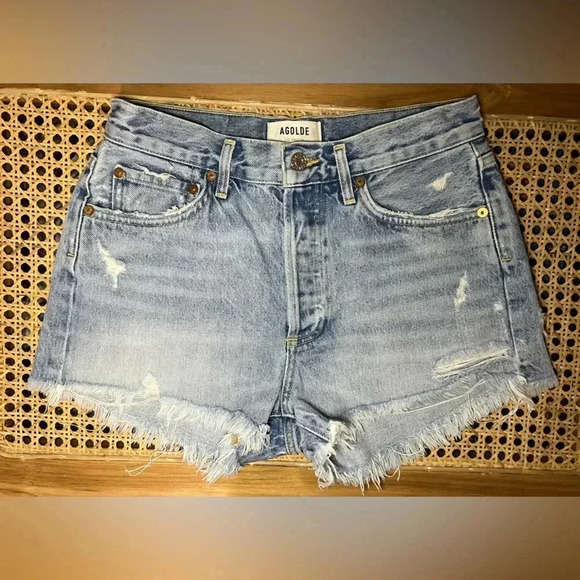 Agolde Parker Shorts Size 25 Color Swapmeet - Picture 1 of 11